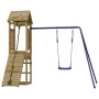 Spielplatz im Freien imprägniertes Kiefernholz von vidaXL, Schaukeln und Spielgeräte - Ref: Foro24-3155815, Preis: 265,99 €, ...