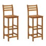 Garden table and high stools 3 pcs solid acacia wood by vidaXL, Garden sets - Ref: Foro24-3154390, Price: 240,99 €, Discount: %