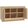 Sonoma oak plywood sideboard 102x35x60 cm by vidaXL, Sideboards - Ref: Foro24-831880, Price: 80,08 €, Discount: %