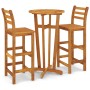 Garden table and high stools 3 pcs solid acacia wood by vidaXL, Garden sets - Ref: Foro24-3154382, Price: 195,09 €, Discount: %