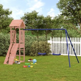 Outdoor solid Douglas wood playground by vidaXL, Swings and play structures - Ref: Foro24-3155817, Price: 269,99 €, Discount: %