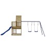 Impregnated pine wood outdoor playground by vidaXL, Swings and play structures - Ref: Foro24-3155941, Price: 490,57 €, Discou...