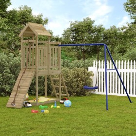 Impregnated pine wood outdoor playground by vidaXL, Swings and play structures - Ref: Foro24-3155872, Price: 320,99 €, Discou...