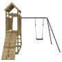 Spielplatz im Freien aus imprägniertem Kiefernholz von vidaXL, Schaukeln und Spielgeräte - Ref: Foro24-3155872, Preis: 320,61...