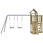 Impregnated pine wood outdoor playground by vidaXL, Swings and play structures - Ref: Foro24-3155839, Price: 428,50 €, Discou...