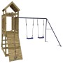 Spielplatz im Freien aus imprägniertem Kiefernholz von vidaXL, Schaukeln und Spielgeräte - Ref: Foro24-3155875, Preis: 335,39...