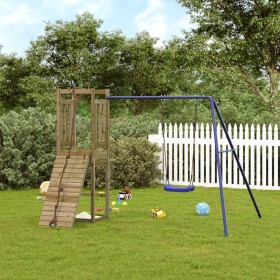 Spielplatz im Freien imprägniertes Kiefernholz von vidaXL, Schaukeln und Spielgeräte - Ref: Foro24-3155950, Preis: 242,99 €, ...