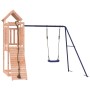 Outdoor solid Douglas wood playground by vidaXL, Swings and play structures - Ref: Foro24-3155967, Price: 314,99 €, Discount: %