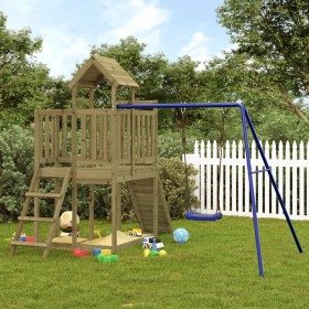 Spielplatz im Freien imprägniertes Kiefernholz von vidaXL, Schaukeln und Spielgeräte - Ref: Foro24-3155836, Preis: 413,99 €, ...