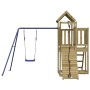 Spielplatz im Freien imprägniertes Kiefernholz von vidaXL, Schaukeln und Spielgeräte - Ref: Foro24-3155836, Preis: 413,67 €, ...