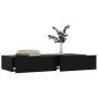 Mueble de TV con luces LED negro 90x35x15,5 cm de vidaXL, Muebles TV - Ref: Foro24-832873, Precio: 84,99 €, Descuento: %