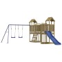 Spielplatz im Freien imprägniertes Kiefernholz von vidaXL, Schaukeln und Spielgeräte - Ref: Foro24-3155848, Preis: 838,46 €, ...