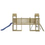 Spielplatz im Freien imprägniertes Kiefernholz von vidaXL, Schaukeln und Spielgeräte - Ref: Foro24-3155848, Preis: 838,46 €, ...