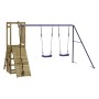 Impregnated pine wood outdoor playground by vidaXL, Swings and play structures - Ref: Foro24-3155923, Price: 293,62 €, Discou...