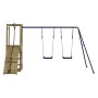 Impregnated pine wood outdoor playground by vidaXL, Swings and play structures - Ref: Foro24-3155923, Price: 293,62 €, Discou...