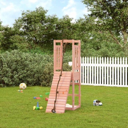 Children's playhouse with a climbing wall made of Douglas fir wood by vidaXL, Swings and play structures - Ref: Foro24-315594...