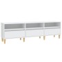 White plywood TV stand 150x30x44.5 cm by vidaXL, TV Furniture - Ref: Foro24-831909, Price: 83,85 €, Discount: %