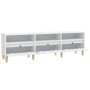 White plywood TV stand 150x30x44.5 cm by vidaXL, TV Furniture - Ref: Foro24-831909, Price: 83,85 €, Discount: %