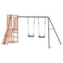 Outdoor solid Douglas wood playground by vidaXL, Swings and play structures - Ref: Foro24-3155952, Price: 241,99 €, Discount: %