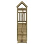 Playhouse with climbing wall made of pine-impregnated wood by vidaXL, Swings and play structures - Ref: Foro24-3155965, Price...