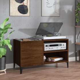 Brown oak plywood disc cabinet 84.5x38x48 cm by vidaXL, CD and DVD storage - Ref: Foro24-831956, Price: 74,99 €, Discount: %