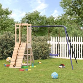 Solid pine wood outdoor playground by vidaXL, Swings and play structures - Ref: Foro24-3155918, Price: 267,01 €, Discount: %