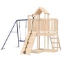 Spielplatz im Freien aus massivem Zirbenholz von vidaXL, Schaukeln und Spielgeräte - Ref: Foro24-3155834, Preis: 374,56 €, Ra...