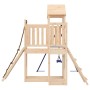 Spielplatz im Freien aus massivem Zirbenholz von vidaXL, Schaukeln und Spielgeräte - Ref: Foro24-3155834, Preis: 374,56 €, Ra...