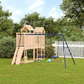 Solid pine wood outdoor playground by vidaXL, Swings and play structures - Ref: Foro24-3155972, Price: 505,99 €, Discount: %