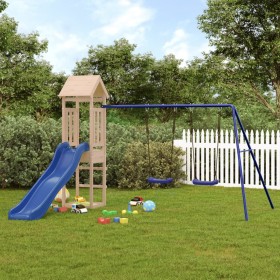 Massives Kiefernholzspielplatz im Freien von vidaXL, Schaukeln und Spielgeräte - Ref: Foro24-3155822, Preis: 278,99 €, Rabatt: %