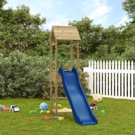 Spielplatz im Freien aus imprägniertem Kiefernholz von vidaXL, Schaukeln und Spielgeräte - Ref: Foro24-3155854, Preis: 196,08...