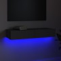 Mueble para TV con luces LED gris 90x35x15,5 cm de vidaXL, Muebles TV - Ref: Foro24-832874, Precio: 41,76 €, Descuento: %