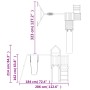 Spielplatz im Freien aus imprägniertem Kiefernholz von vidaXL, Schaukeln und Spielgeräte - Ref: Foro24-3155842, Preis: 425,99...