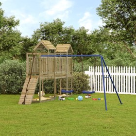 Spielplatz im Freien aus imprägniertem Kiefernholz von vidaXL, Schaukeln und Spielgeräte - Ref: Foro24-3155974, Preis: 557,99...