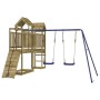 Spielplatz im Freien aus imprägniertem Kiefernholz von vidaXL, Schaukeln und Spielgeräte - Ref: Foro24-3155974, Preis: 558,98...