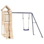 Solid pine wood outdoor playground by vidaXL, Swings and play structures - Ref: Foro24-3155966, Price: 302,99 €, Discount: %