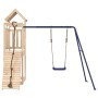 Solid pine wood outdoor playground by vidaXL, Swings and play structures - Ref: Foro24-3155966, Price: 302,99 €, Discount: %