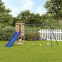 Douglas-Massivholz-Außenspielplatz von vidaXL, Schaukeln und Spielgeräte - Ref: Foro24-3155958, Preis: 260,11 €, Rabatt: %