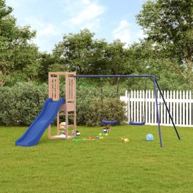 Douglas-Massivholz-Außenspielplatz von vidaXL, Schaukeln und Spielgeräte - Ref: Foro24-3155958, Preis: 260,99 €, Rabatt: %