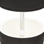 3-in-1 black polypropylene cooler table by vidaXL, Garden tables - Ref: Foro24-364159, Price: 143,99 €, Discount: %