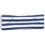 Pallet cushions 7 pieces blue and white striped fabric by vidaXL, Cushions for chairs and sofas - Ref: Foro24-3188918, Price:...