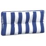 Pallet cushions 7 pieces blue and white striped fabric by vidaXL, Cushions for chairs and sofas - Ref: Foro24-3188918, Price:...