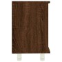 Armario de baño madera contrachapada marrón roble 60x32x53,5 cm de vidaXL, Muebles de baño - Ref: Foro24-826374, Precio: 46,6...