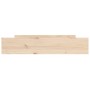 Cajones de cama 2 unidades madera maciza de pino de vidaXL, Camas y accesorios - Ref: Foro24-832886, Precio: 93,39 €, Descuen...