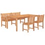 4-teilige Garten-Essgarnitur aus massivem Teakholz von vidaXL, Gartensets - Ref: Foro24-3157160, Preis: 885,76 €, Rabatt: %