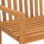 4-teilige Garten-Essgarnitur aus massivem Teakholz von vidaXL, Gartensets - Ref: Foro24-3157160, Preis: 885,76 €, Rabatt: %