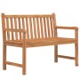 Garden dining set 4 pieces solid teak wood by vidaXL, Garden sets - Ref: Foro24-3157166, Price: 631,81 €, Discount: %