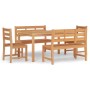 5-teiliges Garten-Essset aus massivem Teakholz von vidaXL, Gartensets - Ref: Foro24-3157198, Preis: 742,76 €, Rabatt: %