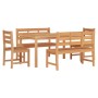 5-teiliges Garten-Essset aus massivem Teakholz von vidaXL, Gartensets - Ref: Foro24-3157198, Preis: 742,76 €, Rabatt: %