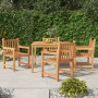 5-teiliges Garten-Essset aus massivem Teakholz von vidaXL, Gartensets - Ref: Foro24-3157147, Preis: 792,08 €, Rabatt: %